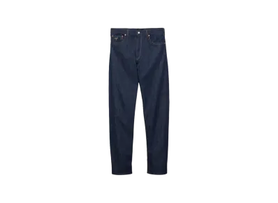 PRADA Men's Straight Jeans in Selvedge Denim "Navy"
