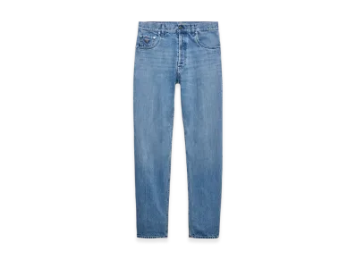 PRADA Low-Rise Denim Jeans "Light Blue"