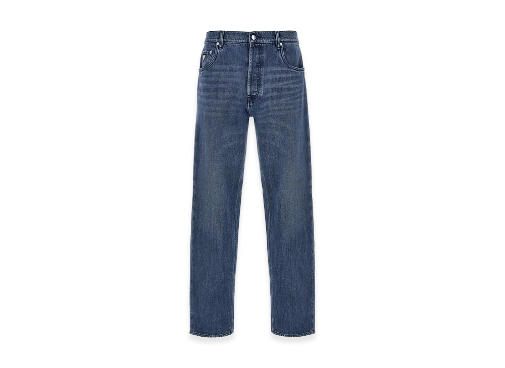 PRADA Triangle Logo Jeans "Blue"