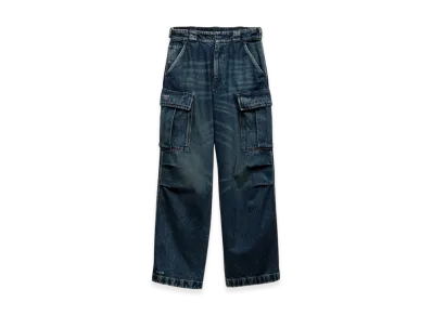 PRADA Denim Cargo Jeans "Navy"