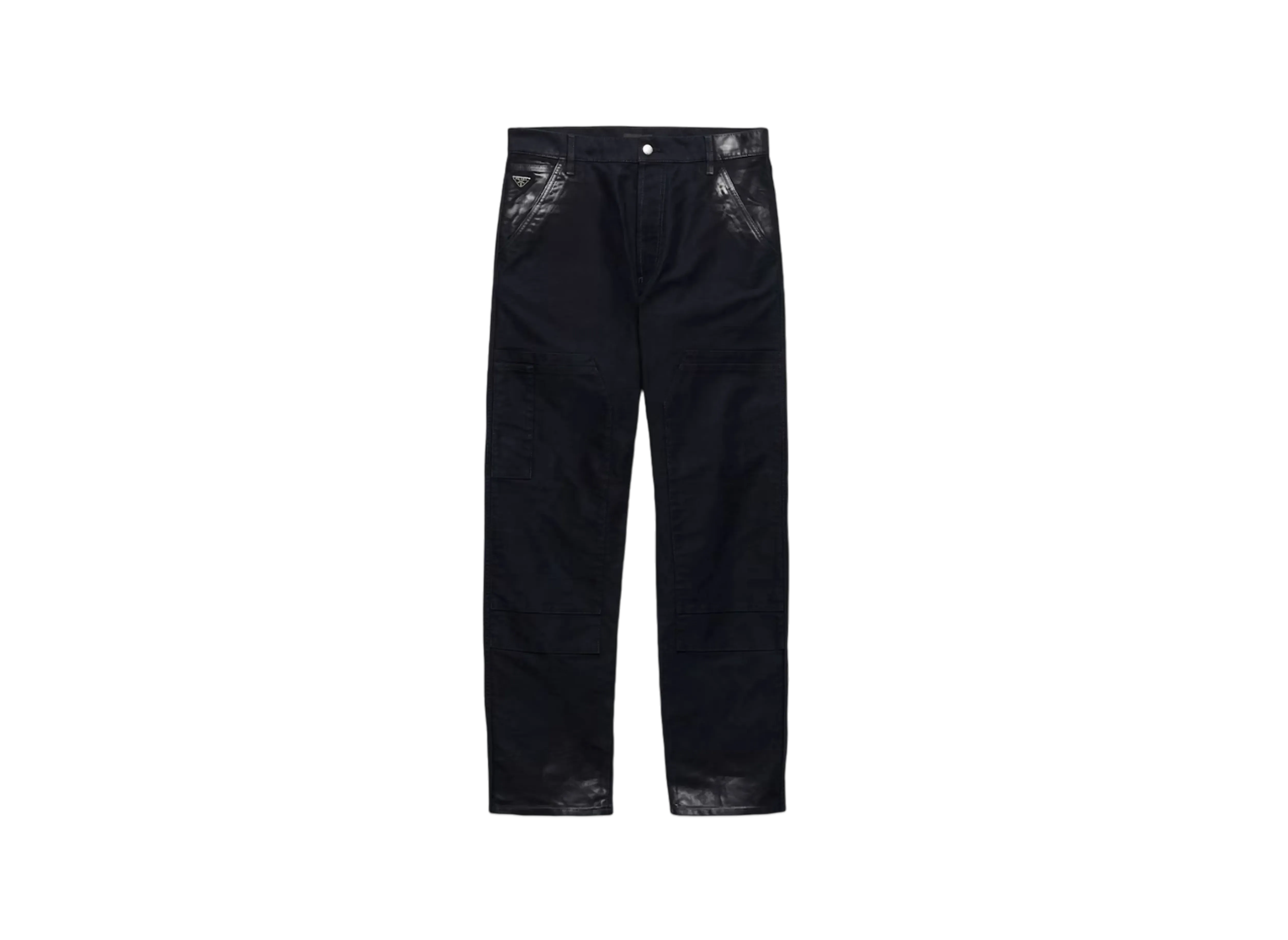 PRADA Men's Moleskin Pants "Navy"