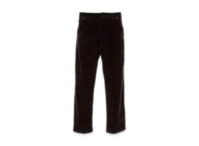 PRADA Velvet Denim Pant "Brown"