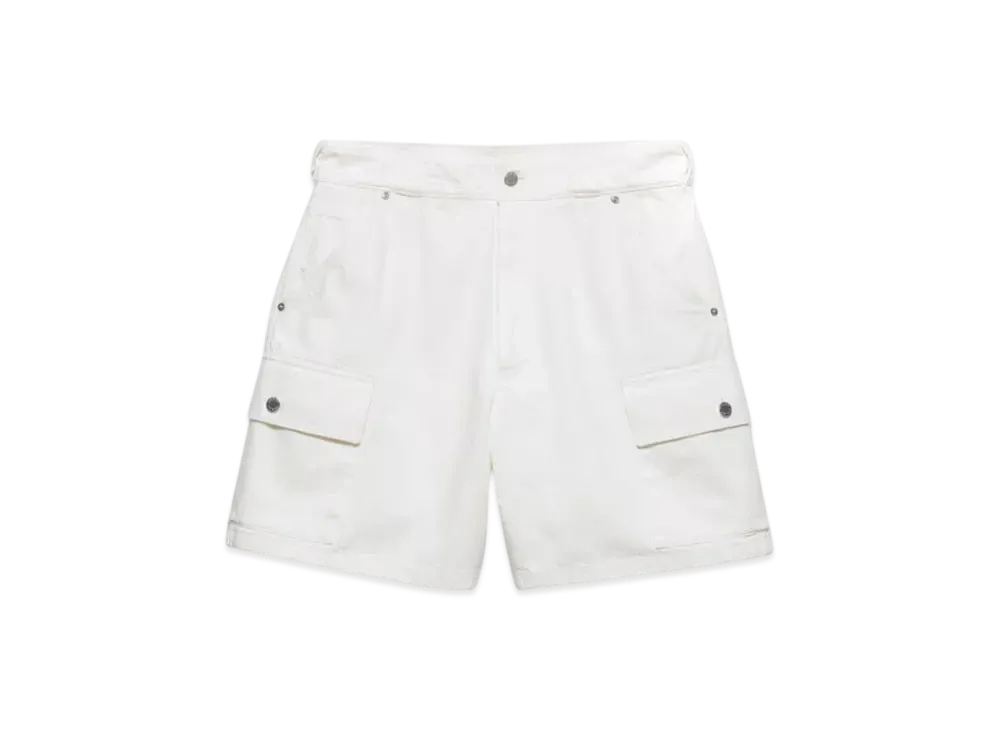 PRADA Men's Denim Bermudas "White"