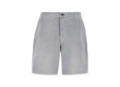 PRADA Gabardine Bermuda Shorts "Gray"