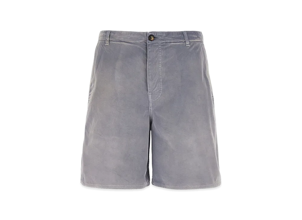 PRADA Gabardine Bermuda Shorts "Grey"
