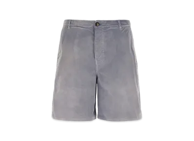 PRADA Gabardine Bermuda Shorts "Grey"