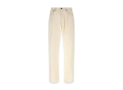 PRADA Contrast Stitching Jeans "White"
