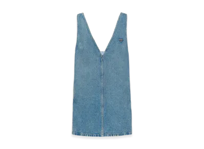 PRADA Women's Denim Dress "Mid Blue"