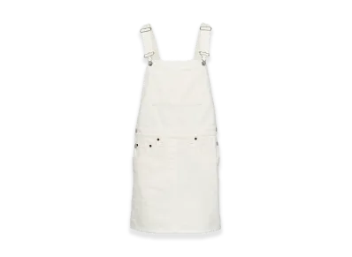 PRADA Denim Overall Minidress "White"