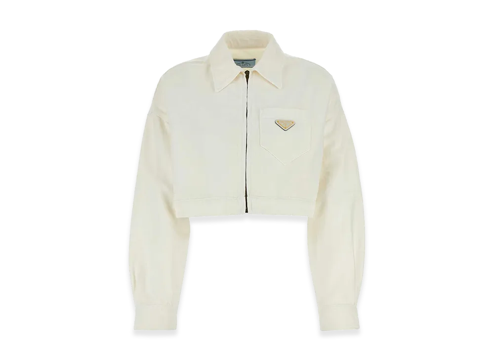 PRADA Women's Denim Jacket "White"