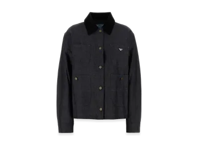 PRADA Women's Denim Shirt "Blue"
