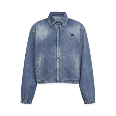 PRADA Women's Coats "Blue"