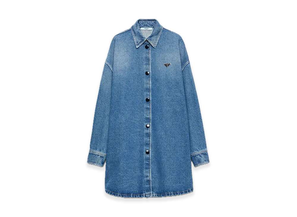 PRADA Denim Shirt "Light blue"