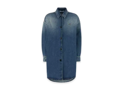 PRADA Women's Denim Oversize Shirt "Blue"