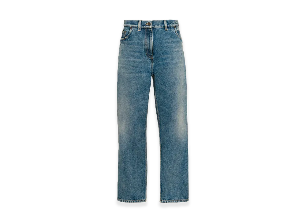 PRADA 5-Pocket Denim Jeans "Sky blue"