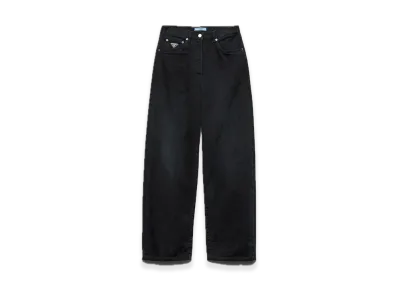PRADA Barrel-Leg Jeans "Black"