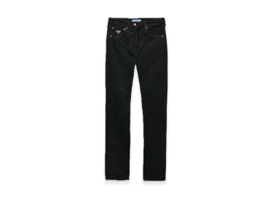 PRADA 5-Pocket Corduroy Jeans "Black"