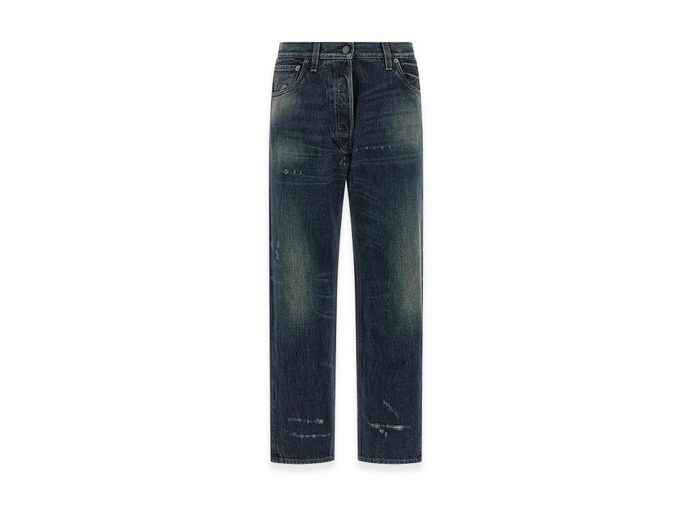 PRADA Women's Distressed Jeans "Blue"