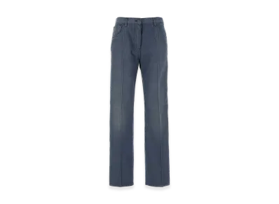PRADA Women's Cerulean Blue Denim Jeans "Light Blue"