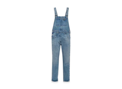 PRADA Women's Denim Overalls "Light Blue"