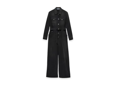 PRADA Women's Denim Jumpsuit "Black"