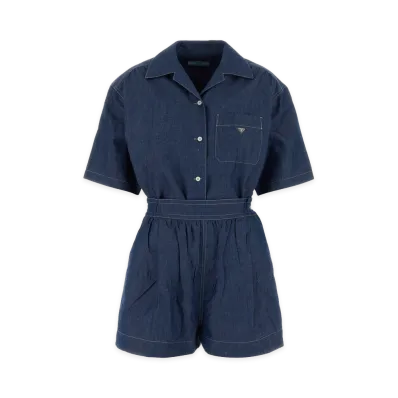 PRADA Women's Romper "Blue"