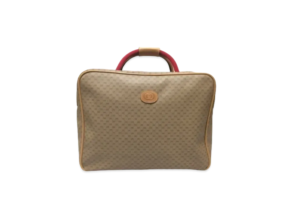 【美品】グッチ トラベルバッグ シェリーライン マイクロGG PVC 鍵タグ付 楽天市場】GUCCI グッチ GGスプリーム シェリーライン ボストンバッグ
