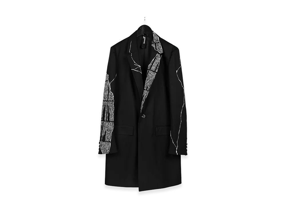 Ground Y Soseki Natsume Cotton Twil 1B Jacket "Black"