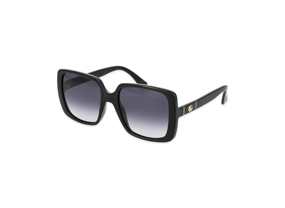 GUCCI Square Over Sunglasses "Black"
