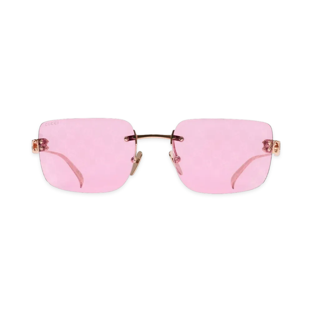 GUCCI Women's GG2038S Sunglasses Metal "Pink"