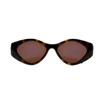 GUCCI Women's GG2121S Sunglasses Synthetic "Brown"