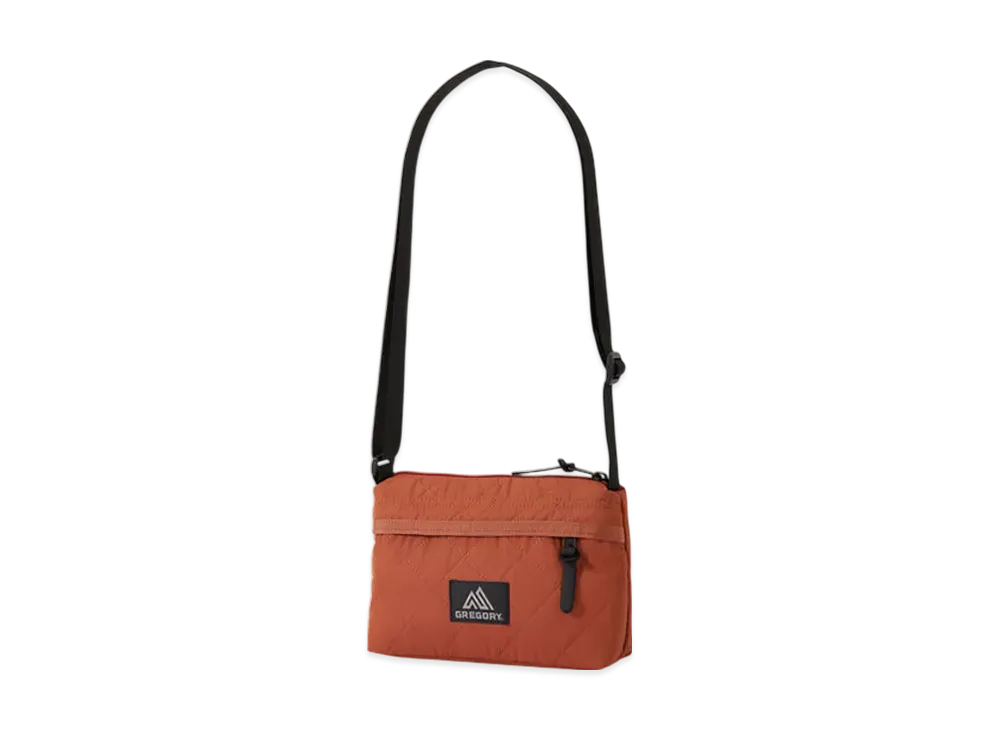 GREGORY Envelope Shoulder "Brown Quilted"