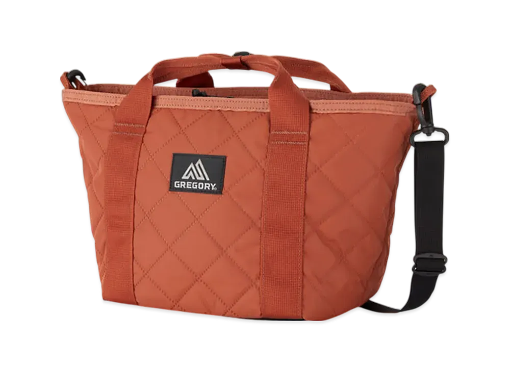 GREGORY Boat Tote S "Brown Quilted"