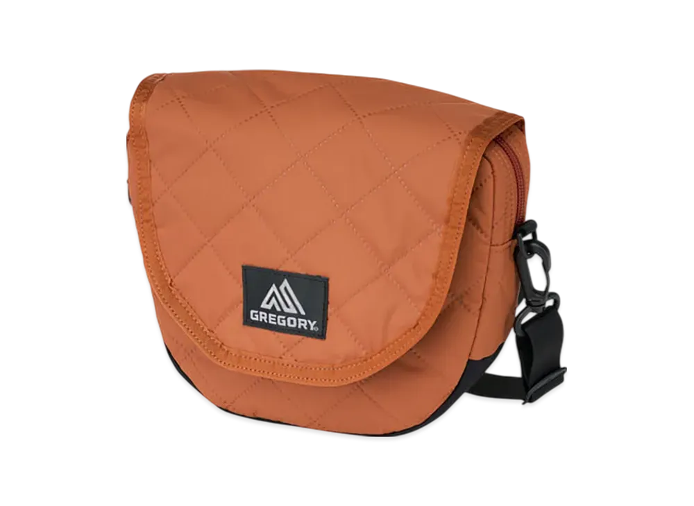 GREGORY Rough Shoulder "Brown Quilted"