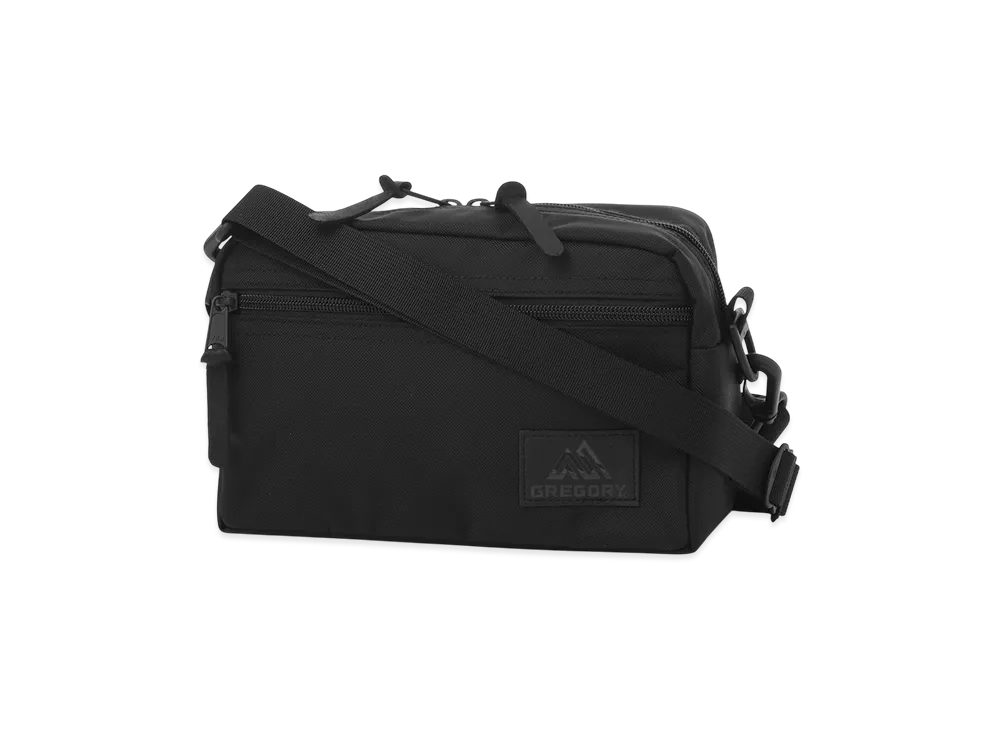 GREGORY Pad Shoulder Pouch M "Black Ballis Ticlight"
