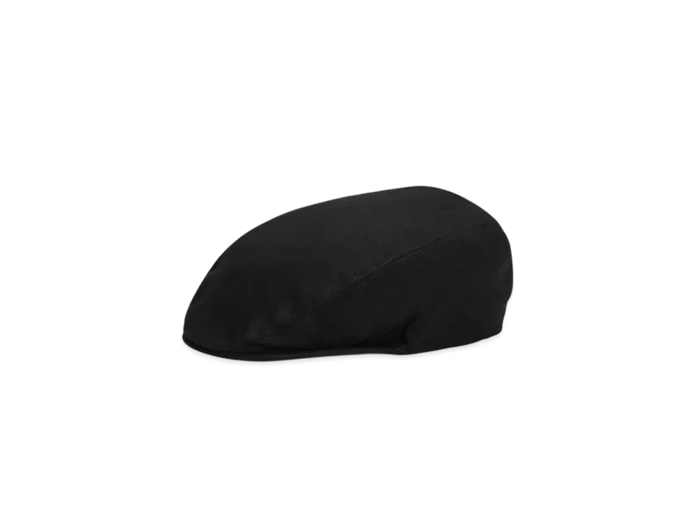 DOLCE&GABBANA Cotton Flat Cap With Logo Tag "Black"
