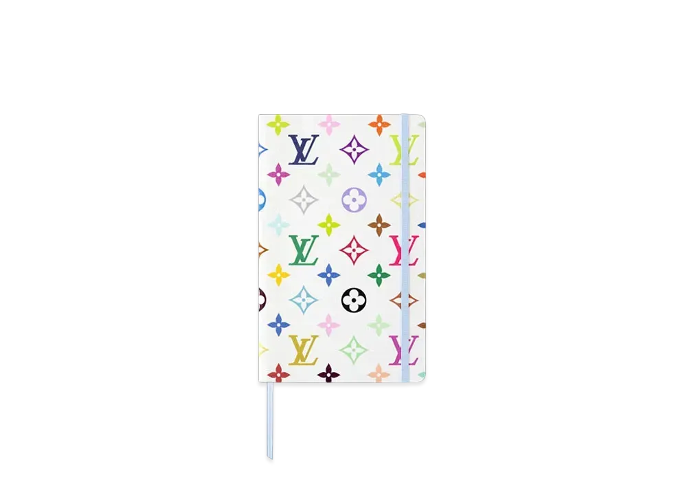Louis Vuitton x Takashi Murakami Monogram Multicolore Jane Notebook MM "Bron"