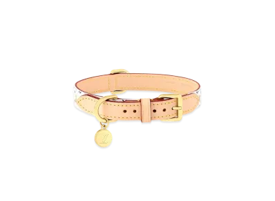 Louis Vuitton x Takashi Murakami Monogram Multicolor Dog Collar MM Monogram Multicolor "Blanc"