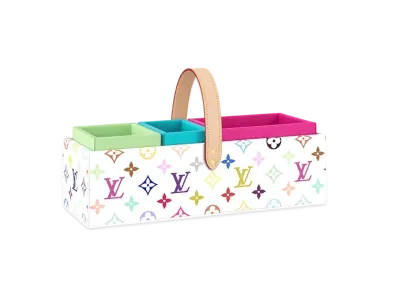Louis Vuitton x Takashi Murakami Monogram Multicolor Robert Toolbox "Blanc"