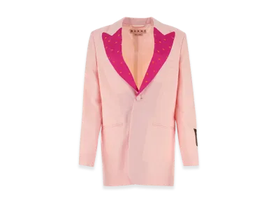MARNI Women's Light Wool Blazer "Pink"
