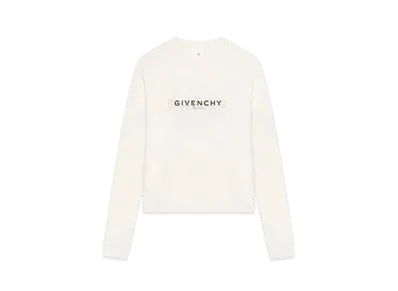 GIVENCHY Long Sleeve T-Shirt "Ivory"