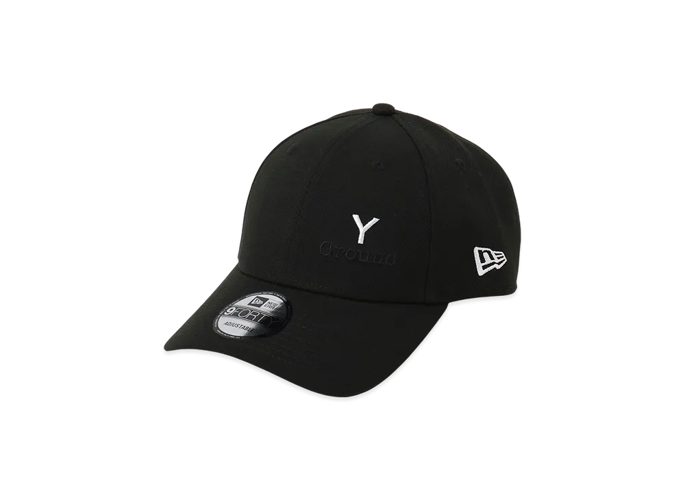Ground Y x NEW ERA Logo 9Forty Flawless "Black"