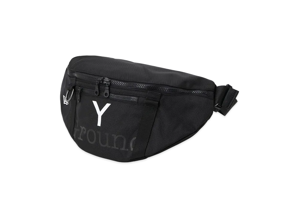 Ground Y x NEW ERA Logo Waist Bag "Black"