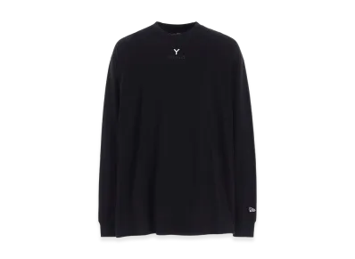 Ground Y x NEW ERA Logo L/S Oversized Performance Tee "Black"
