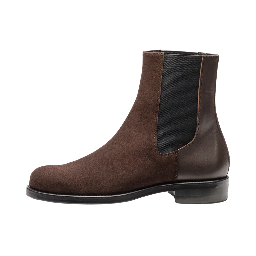 Graphpaper × BEAUTIFUL SHOES Women's Sidegore Boots "Brown"