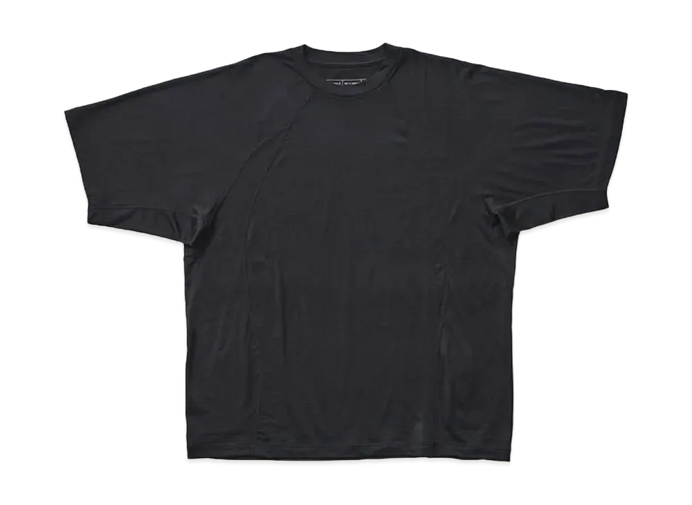 Goldwin 0 Wool Tee Shirt (Unisex) "Black"