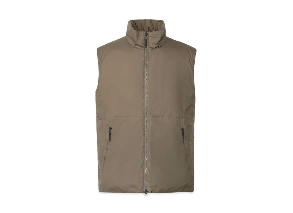 Goldwin Windstopper By Goretex Labs Puffy Vest "MajorBrown"