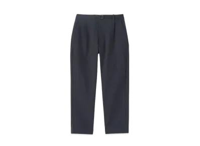 Goldwin One Tuck Tapered Stretch Pants "Navy"