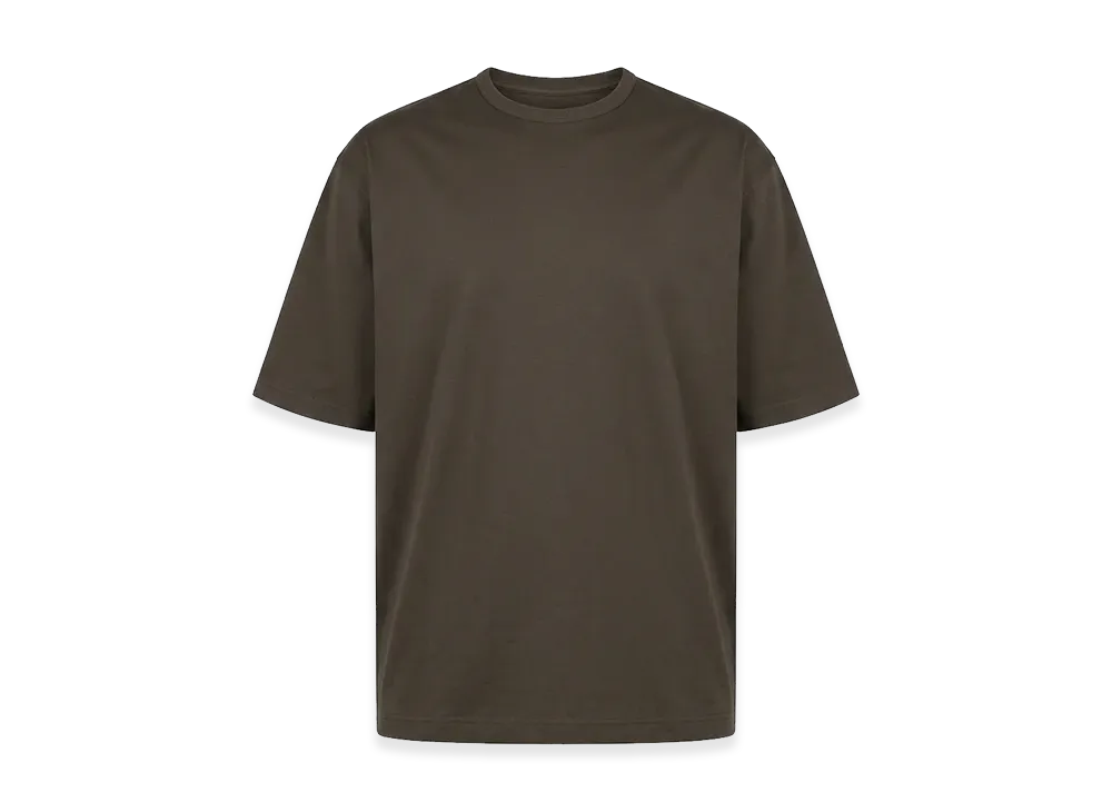 Goldwin High Gauge Shirring T-shirt (Unisex) "Brown"