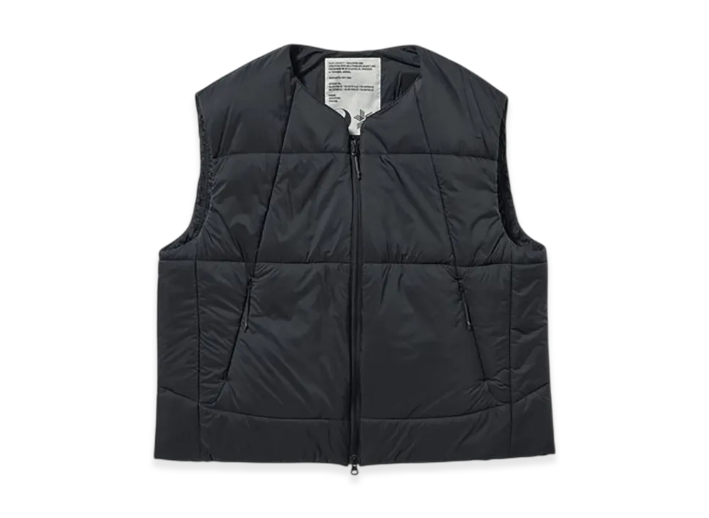 Goldwin x OUR LEGACY Workshop Insulated Vest "Jet Black"